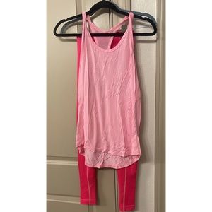 Size small workout pink attire